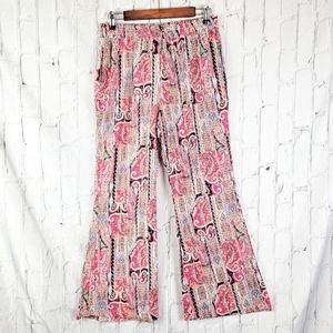 Raya Sun paisley print palazzo pants